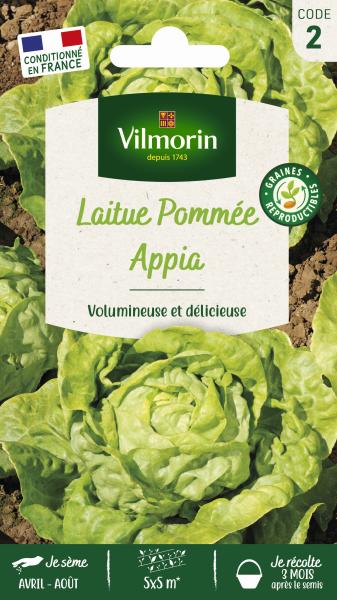 Potagères - Laitue Pommée Appia - PACKAGING_RECTO